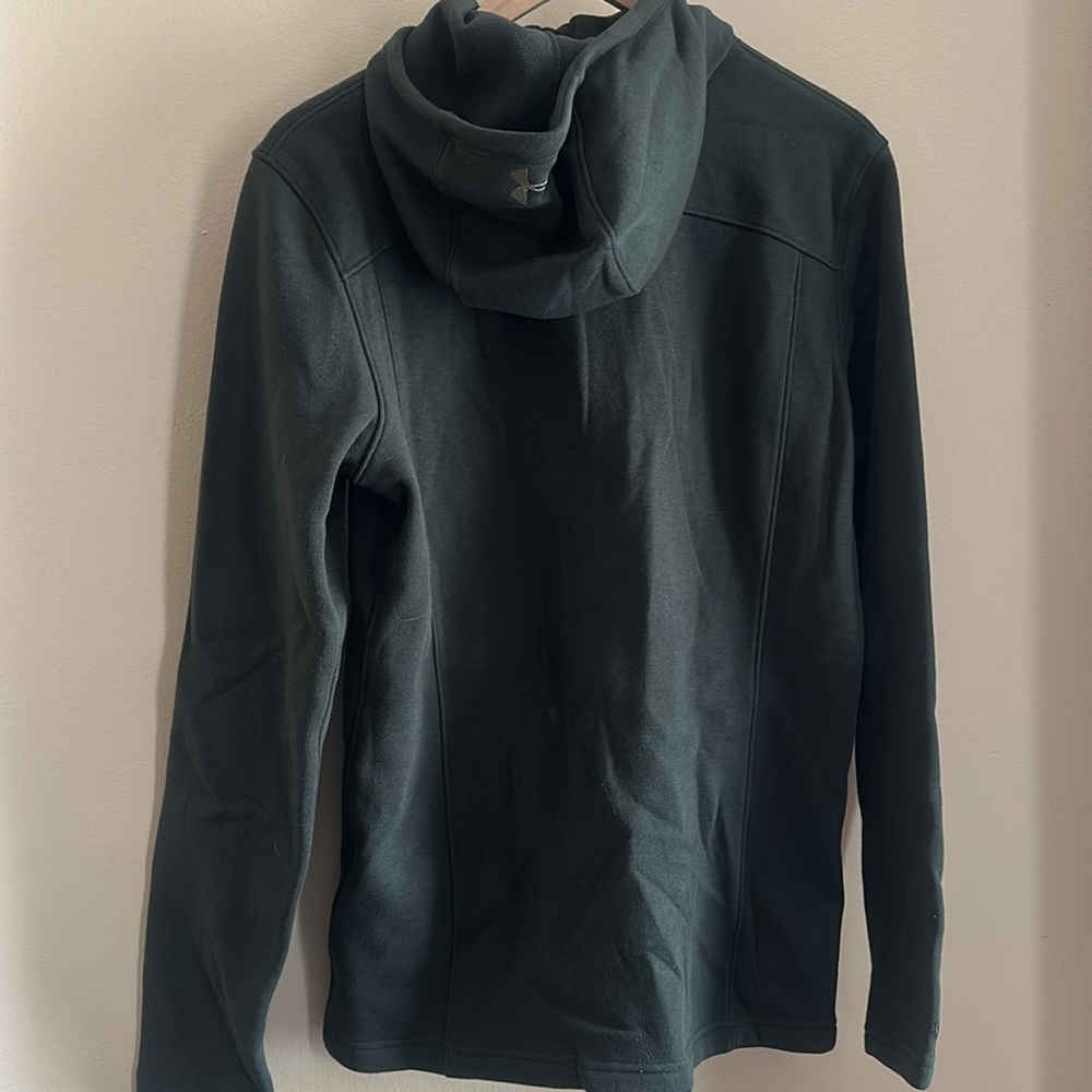 Under Armour Green Lightweight Hooded Jacket - Picture 2 of 2